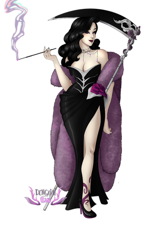 Mortishnoir Vtuber design Commission