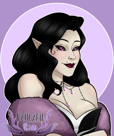 Mortishnoir PNGtuber commission